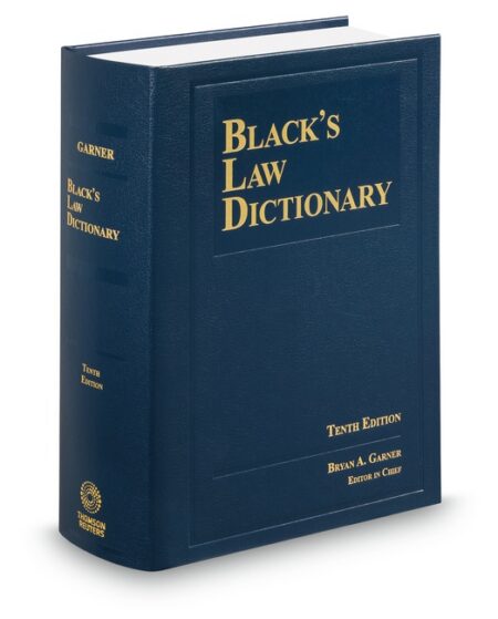 Black's Law Dictionary 10th Abridged by