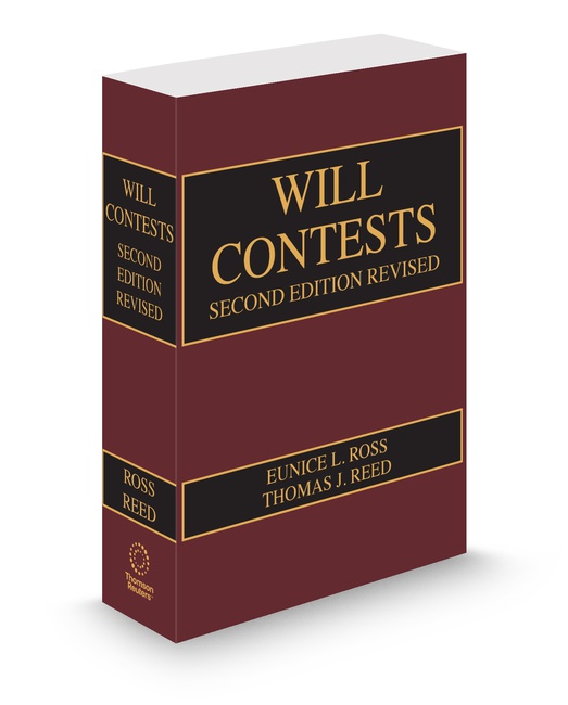 Will Contests 2025 ed by Hon Eunice Ross Senior Judge Commonwealth Court of Pennsylvania Thomas J Reed