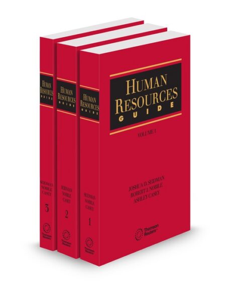 Human Resources Guide 2026 ed by Robert J Nobile