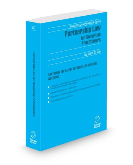 Partnership Law for Securities Practitioner 2025 2026 ed by