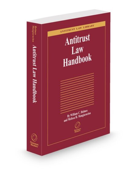 Antitrust Law Handbook 2025 2026 ed by