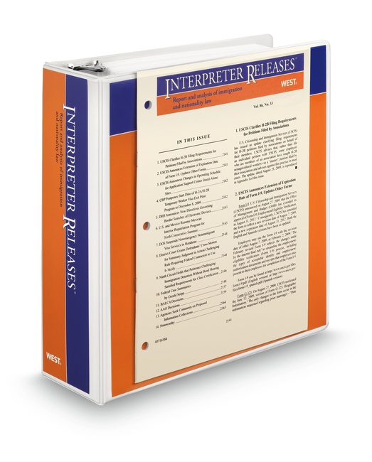 Interpreter Releases by