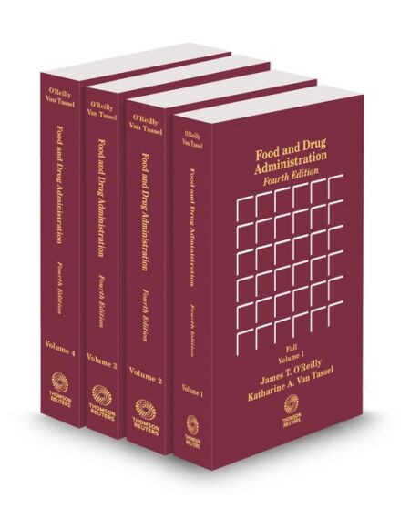 Food and Drug Administration 4th 2025 1 ed by