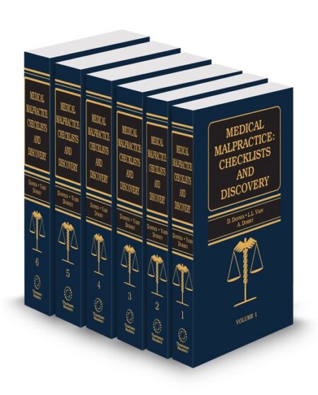 Medical Malpractice Checklists and Discovery 2025 2026 ed by Douglas Danner Larry L Varn Susan J Mathias
