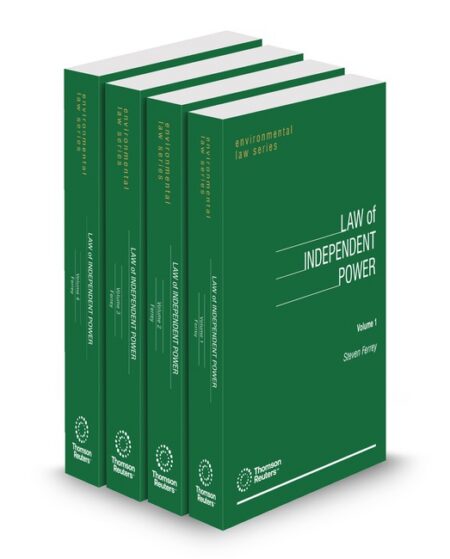 Independent Power Law 2025 2 ed by Steven Ferrey Economics (B A ); Environmental and Energy Planning (M A ); Law (J D ); postdoctoral Fulbright Fellow at the University of London