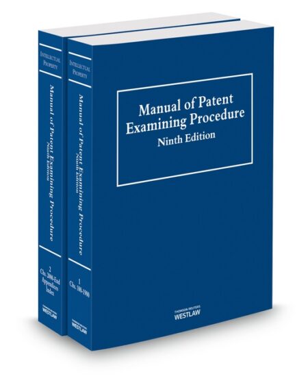 Manual of Patent Examining Procedures 2025 ed by United States Patent and Trademark Office USPTO
