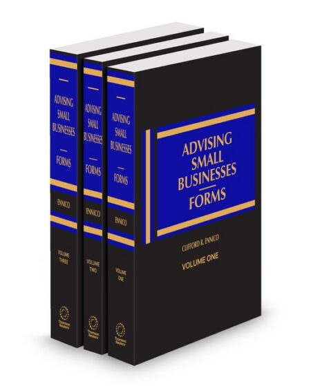 Advising Small Businesses: Forms 2025 2026 ed by Clifford R Ennico