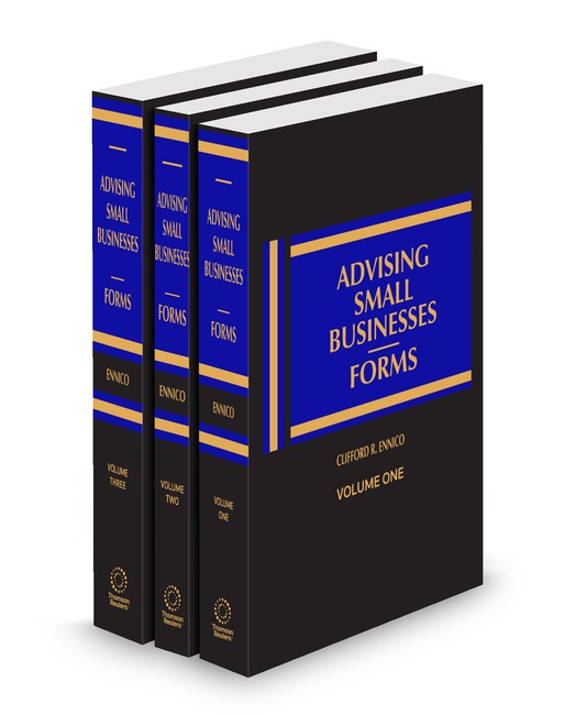 Advising Small Businesses: Forms 2025 2026 ed by Clifford R Ennico