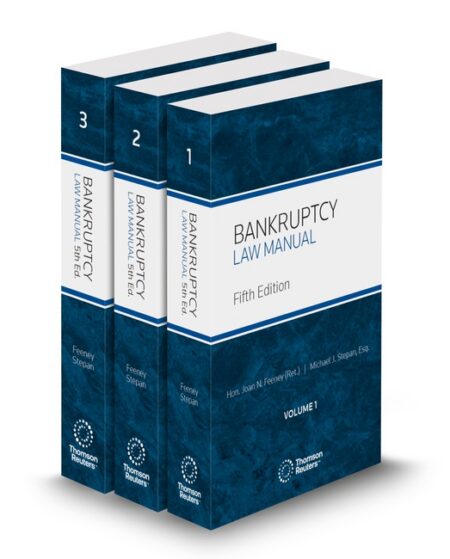 Bankrupcty Law Manual 2025 2 ed by Honorable Joan N Feeney Michael J Stepan
