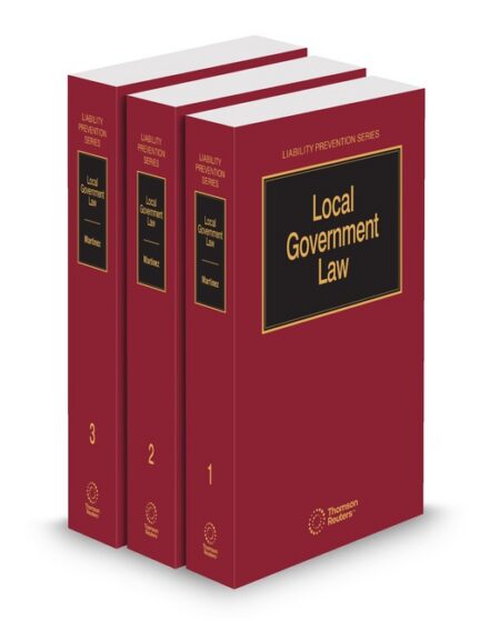 Local Government Law 2025 ed by John Martinez Professor of Law at the S J Quinney College of Law at the University of Utah