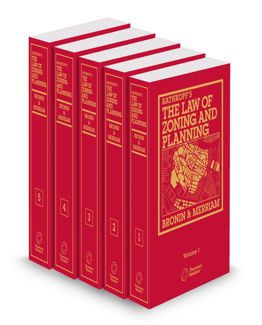 Rathkopfs Law of Zoning and Planning 2025 ed by Dwight H Merriam Sara C Bronin Associate Professor of Law