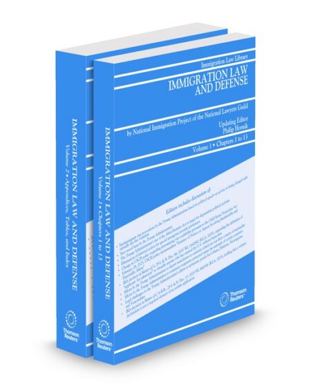 Immigration Law and Defense 2026 ed by National Immigration Project of the National Lawyers Guild Philip Hornik