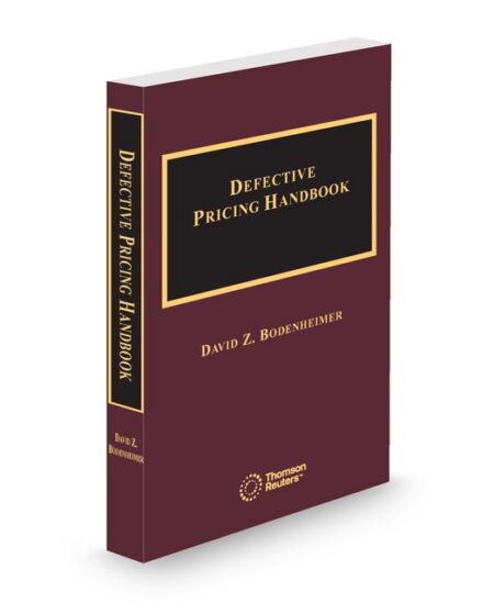 Defective Pricing 2025 ed by David Z Bodenheimer