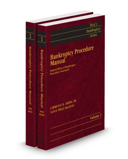 Ahern Bankruptcy Procedure Manual 2026 ed by