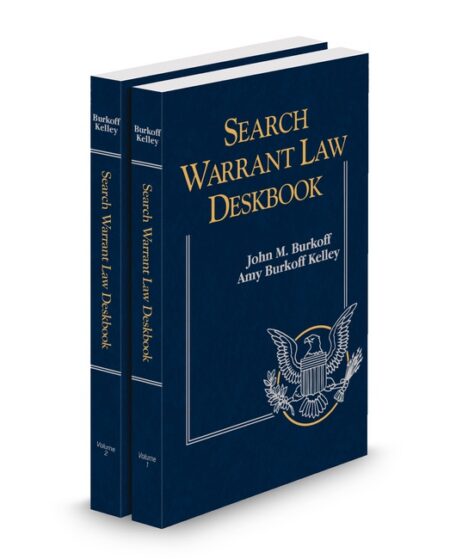 Search Warrant Law Deskbook 2026 ed by