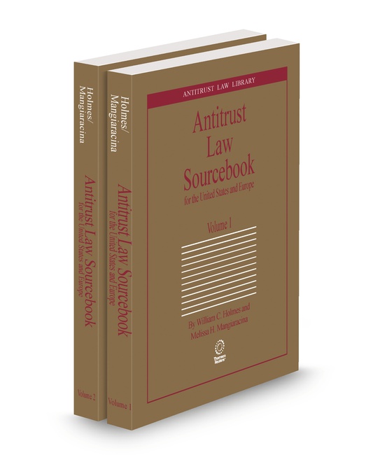 Antitrust Law Sourcebook by Melissa Mangiaracina William C Holmes
