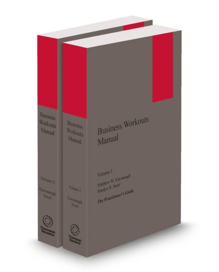 Business Workouts Manual 2025 2026 ed by Matthew W Kavanaugh Randye B Soref