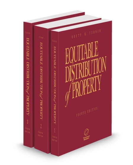 Equitable Distribution of Property 2025 2026 ed by Brett R Turner