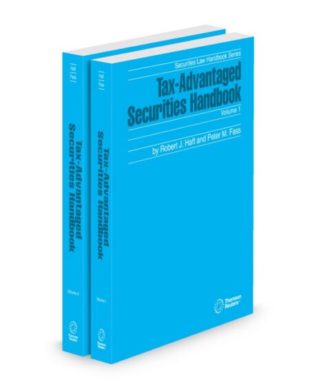 Tax Advantaged Securities Handbook 2025 ed by Peter M Fass Robert J Haft