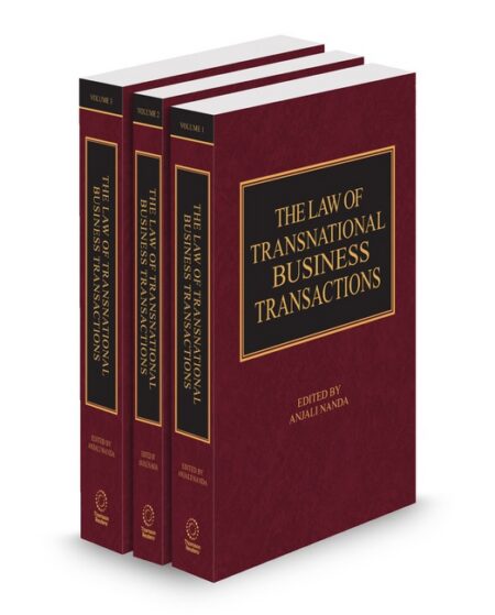 The Law of Transnational Business Transactions 2025 2026 ed by Ralph B Lake Ved P Nanda