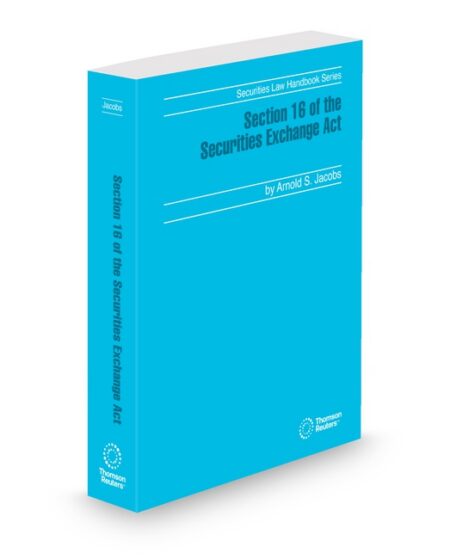 SEC 16 of Securities Exchange Act 2025 2026 ed by Arnold S Jacobs