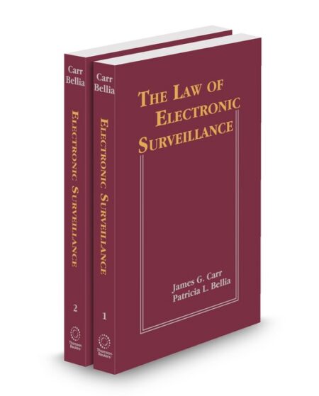 The Law of Electronic Surveillance 2025 2 ed by