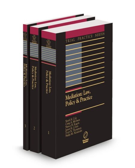 Mediation Law Policy and Practice 2025 2026 ed by
