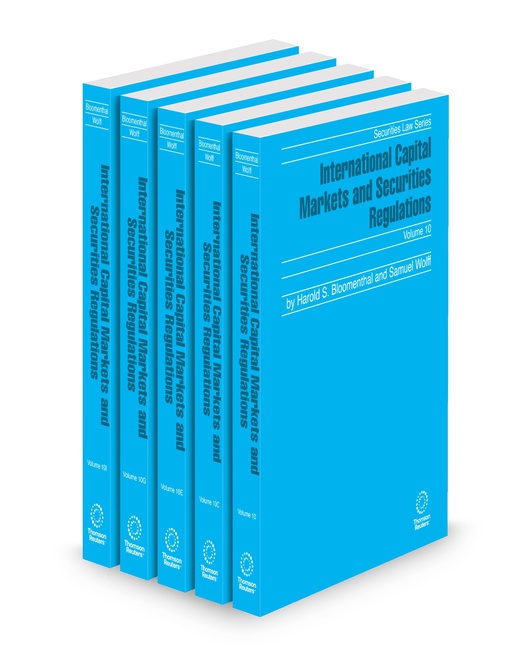 International Capital Markets and Securities Regulation 2025 ed by