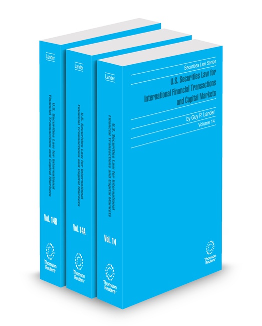United States Securities Law for International Financial and Capital Markets 2025 2026 ed by