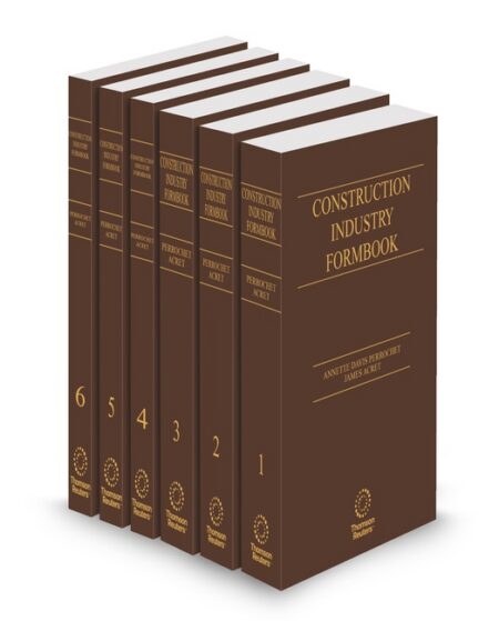 Construction Industry Formbook by Annette Davis Perrochet