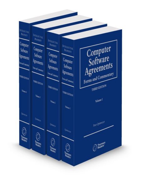 Computer Software Agreements Forms and Commentary 2025 2 ed by