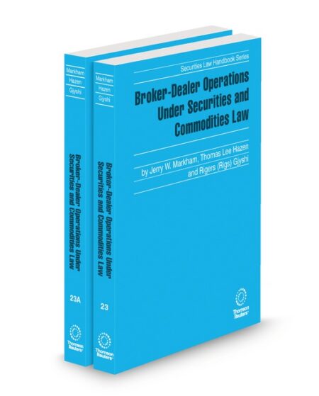 Broker Dealer Operations 2025 2026 ed by