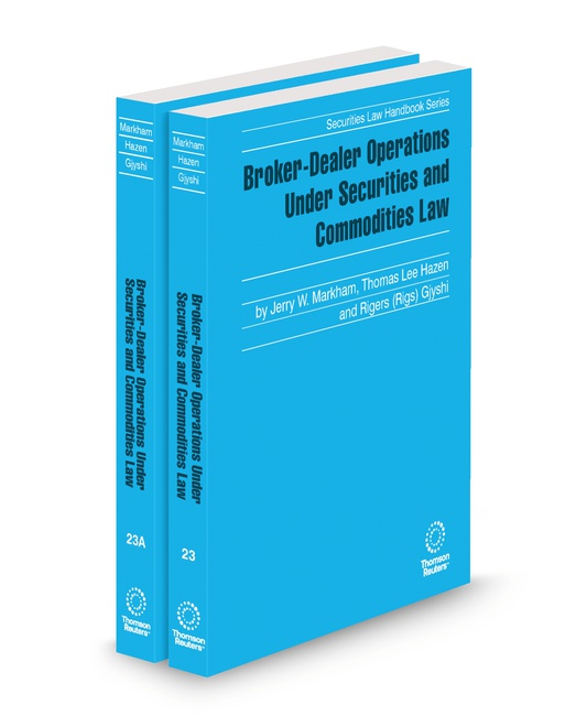 Broker Dealer Operations 2025 2026 ed by