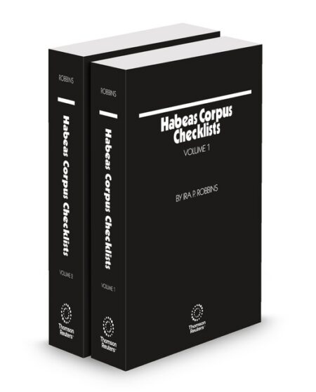 Habeas Corpus Checklists by Ira P Robbins