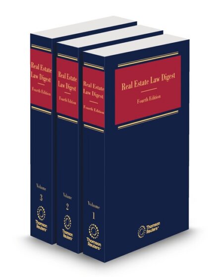 Real Estate Law Digest by Publisher's Editorial Staff