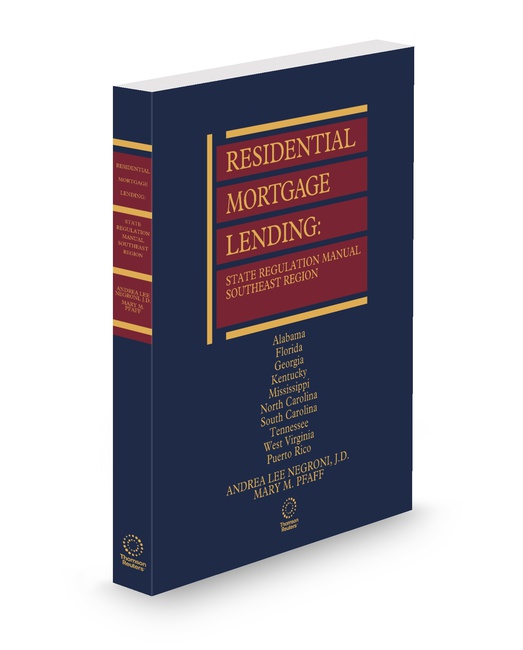 Residential Mortgage Lending Southeastern Region 2026 1 ed by