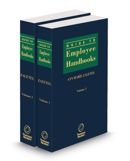 Guide To Employee Handbooks 2025 2026 ed by Ann Marie Zaletel