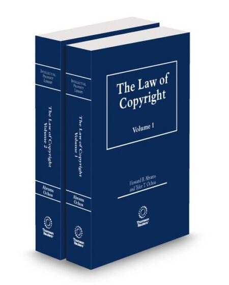 The Law of Copyright 2025 2026 ed by Howard B Abrams Tyler T Ochoa