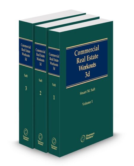 Commercial Real Estate Workouts 2025 2026 ed by Stuart M Saft