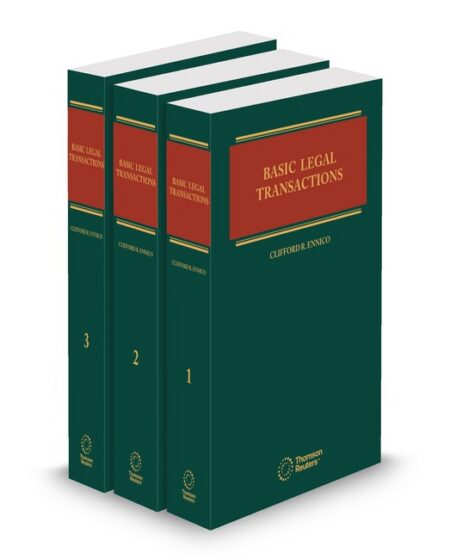 Basic Legal Transactions by Clifford R Ennico Vincent Di Lorenzo