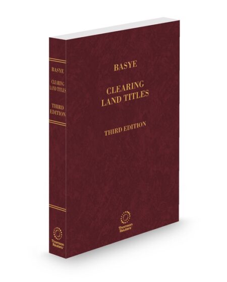 Basye Clearing Land Titles 2025 2026 ed by Nancy Saint Paul