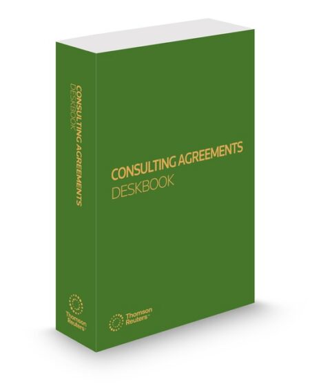 Business Laws Inc Consulting Agreements Deskbook by Publisher's Editorial Staff