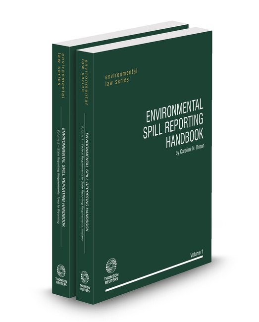 Environmental Spills Reporting Handbook 2025 2026 ed by Morgan Lewis & Bockius LLP Ronald J Tenpas Partner at Morgan Lewis & Bockius LLP