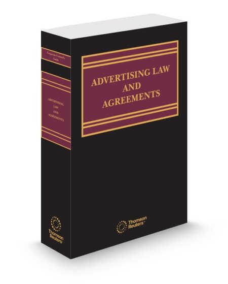 Business Laws Inc Advertising Law and Agreements by Publisher's Editorial Staff