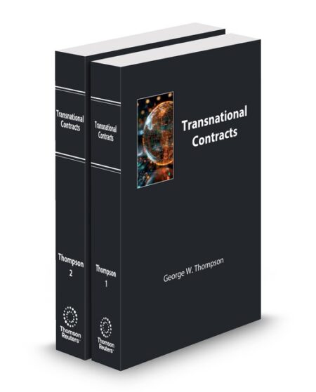 Transnational Contracts 2026 ed by George Thompson