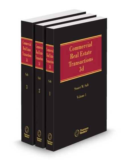 Commercial Real Estate Transactions 2026 ed by Stuart M Saft