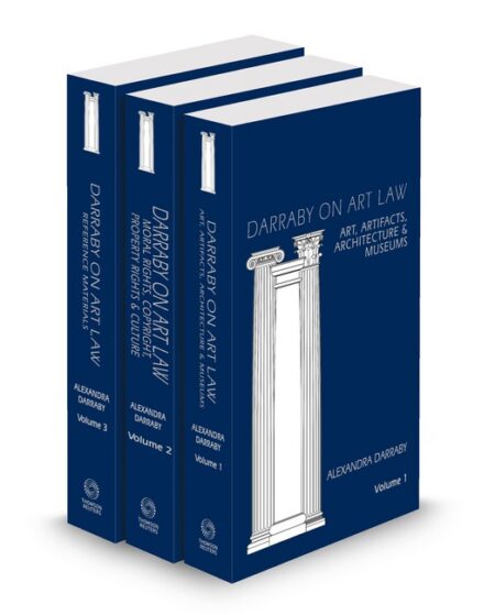 Darraby On Art Law 2026 ed by Alexandra Darraby