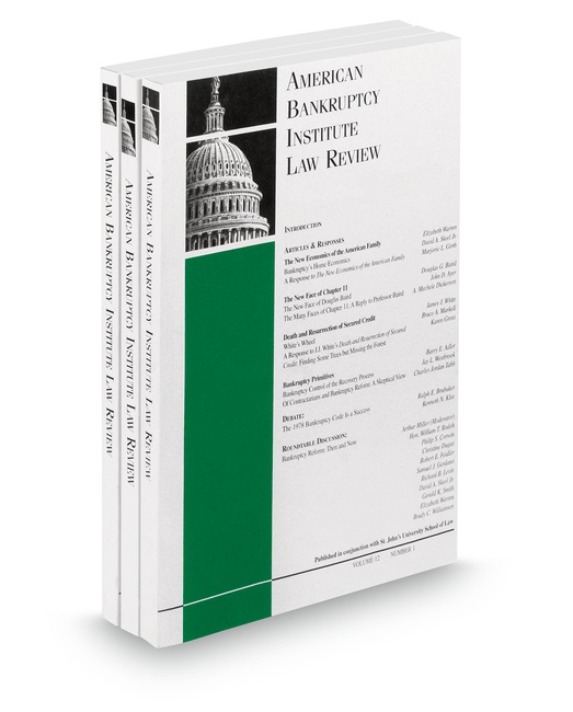 American Bankruptcy Institute Law Review by