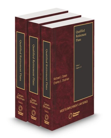 Canan Qualified Retirement Plans 2026 ed by Charles C Shulman Michael J Canan