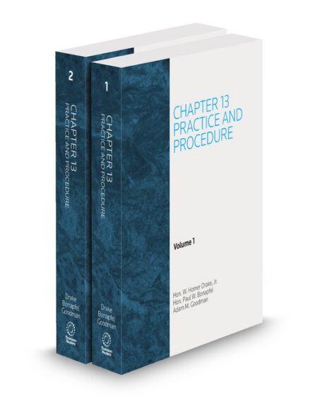 Chapter 13 Practice and Procedure 2025 ed by Adam M Goodman Paul W Bonapfel W Homer Drake Jr Honorable